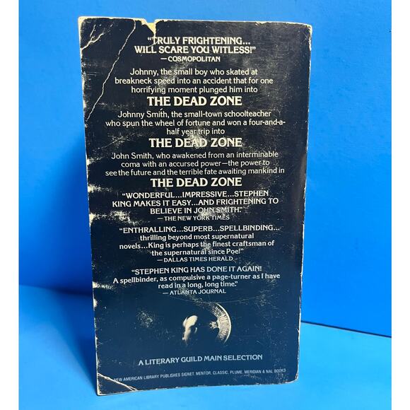 Stephen King The Dead Zone Vintage 1980 1st Signet Paperback Horror Thriller - Picture 2 of 7
